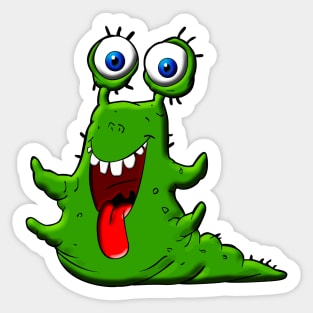 Snail monster Sticker